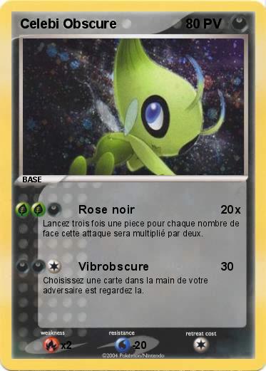 Pokemon Celebi Obscure
