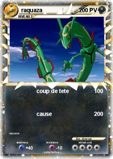 Pokemon raquaza