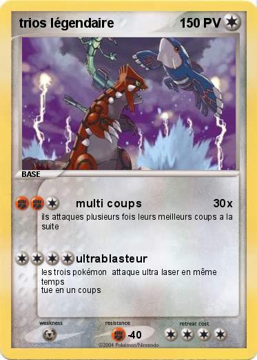 Pokemon trios légendaire