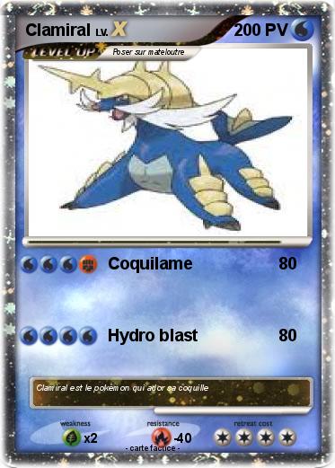 Pokemon Clamiral