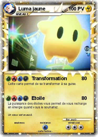Pokemon Luma jaune