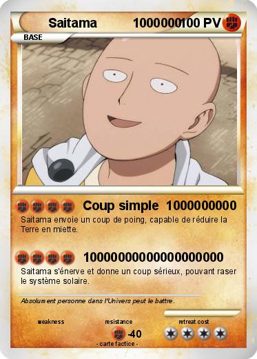 Pokemon Saitama          1000000