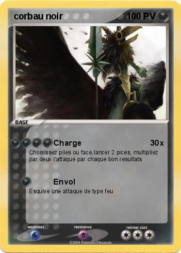 Pokemon corbau noir