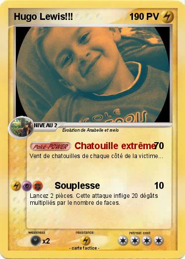 Pokemon Hugo Lewis!!!