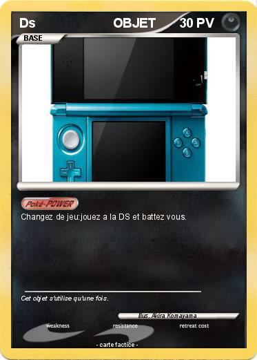 Pokemon Ds                      OBJET