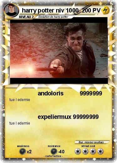 Pokemon harry potter niv 1000