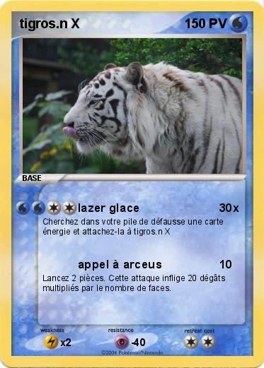 Pokemon tigros.n X