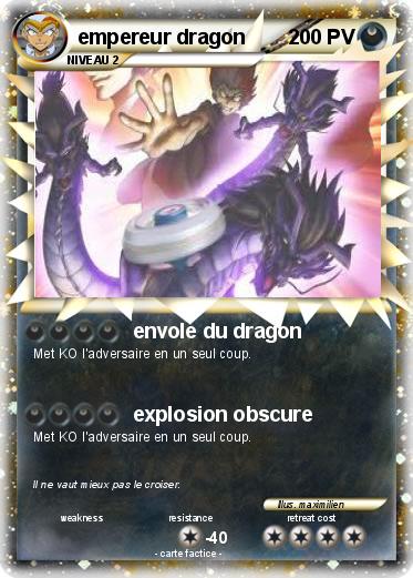 Pokemon empereur dragon