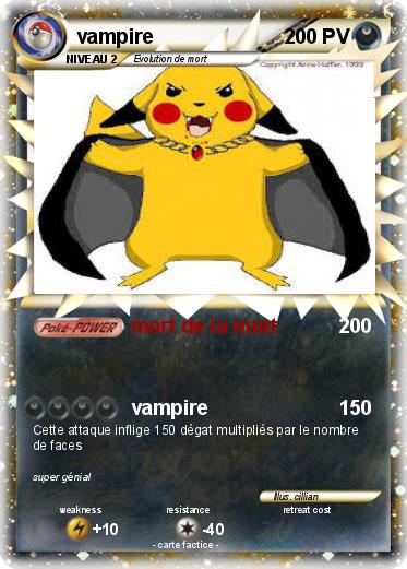 Pokemon vampire
