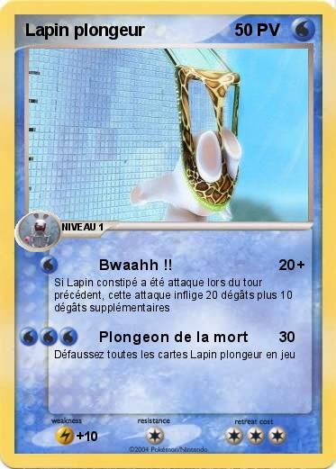 Pokemon Lapin plongeur