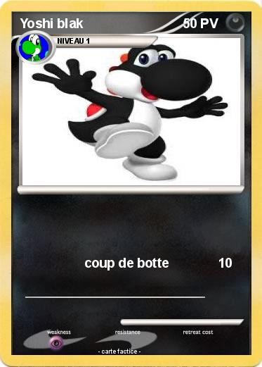 Pokemon Yoshi blak