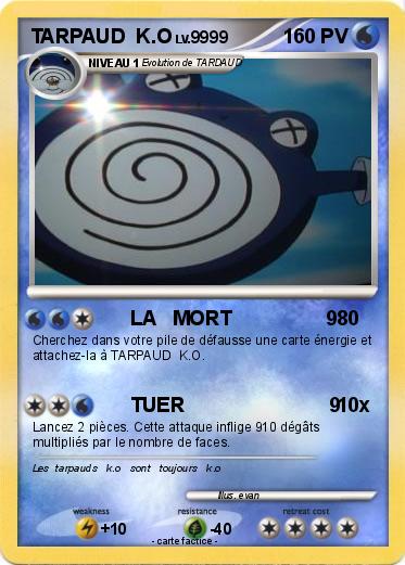 Pokemon TARPAUD  K.O