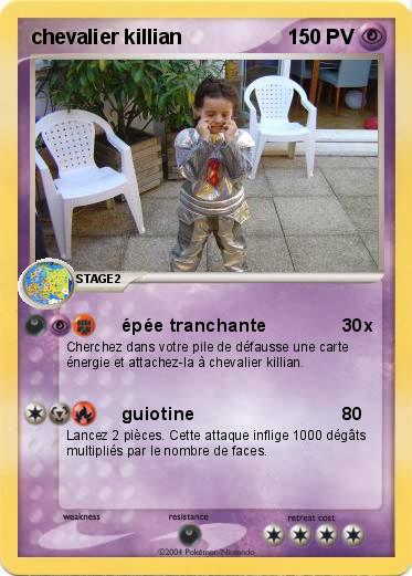 Pokemon chevalier killian