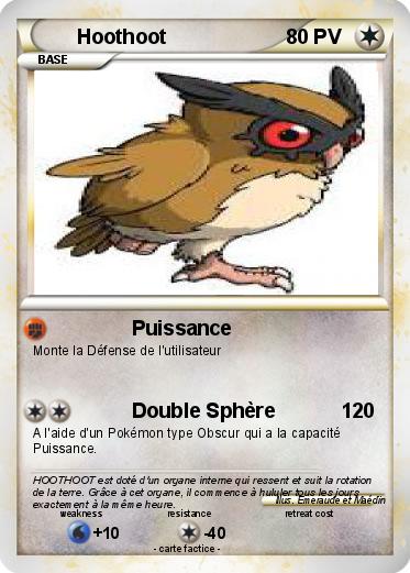 Pokemon Hoothoot