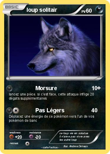 Pokemon loup solitair