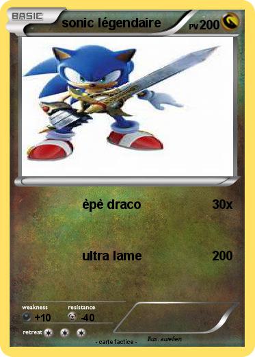 Pokemon sonic légendaire