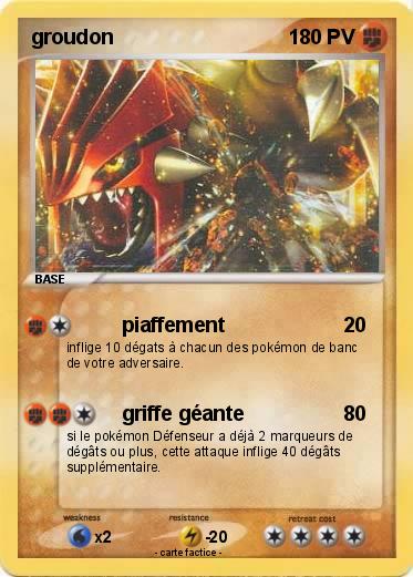 Pokemon groudon