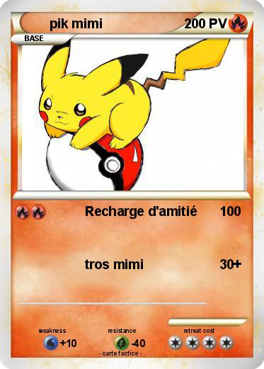 Pokemon pik mimi