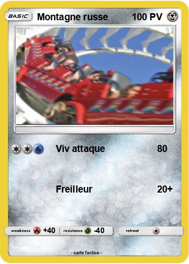 Pokemon Montagne russe