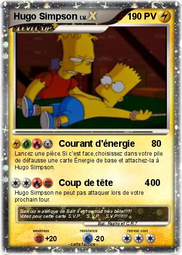 Pokemon Hugo Simpson