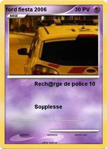 Pokemon ford fiesta 2006