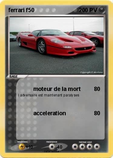 Pokemon ferrari f50