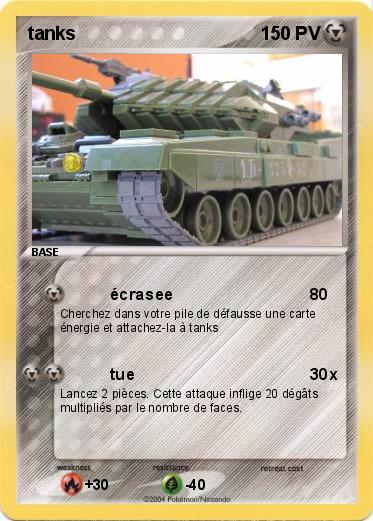 Pokemon tanks