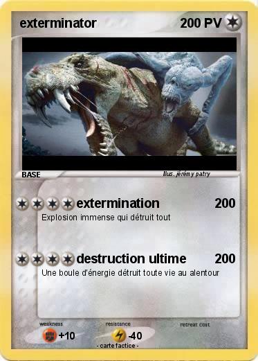 Pokemon exterminator