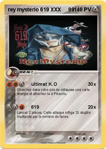 Pokemon rey mysterio 619 XXX     99