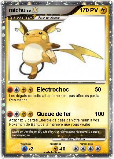 Pokemon raichu