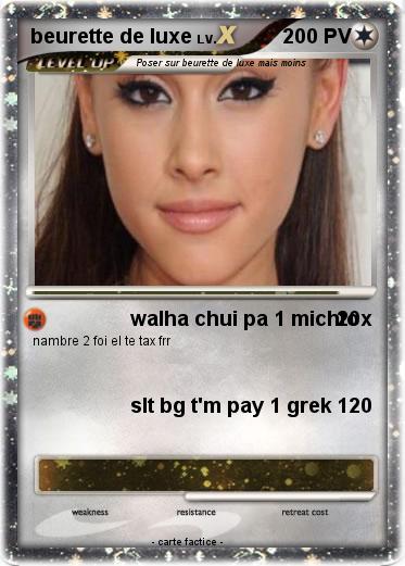 Pokemon beurette de luxe