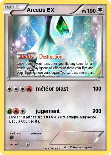 Pokemon Arceus EX