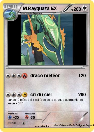 Pokemon M.Rayquaza EX