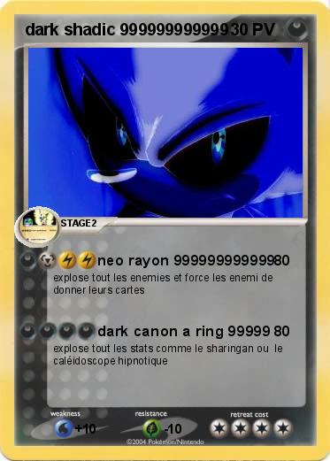 Pokemon dark shadic 999999999999