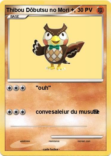 Pokemon Thibou Dōbutsu no Mori +,