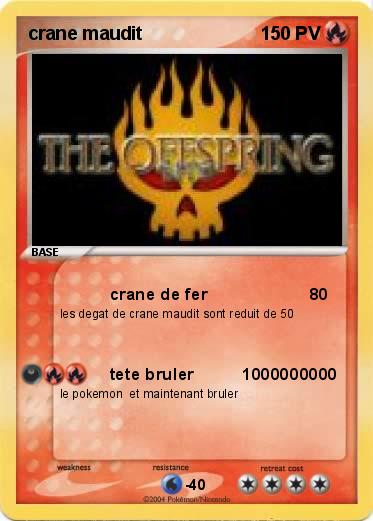 Pokemon crane maudit