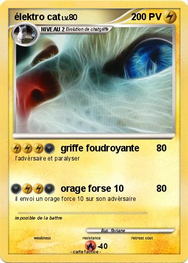 Pokemon élektro cat