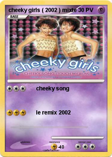 Pokemon cheeky girls ( 2002 ) mixte