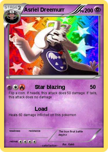 Pokemon Asriel Dreemurr