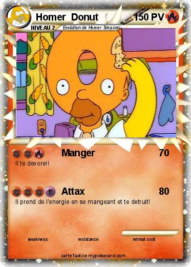 Pokemon Homer  Donut