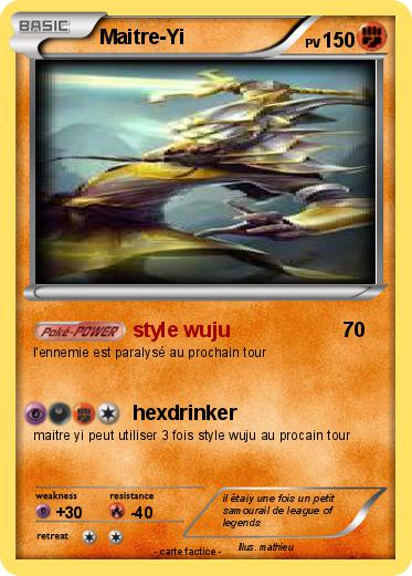 Pokemon Maitre-Yi