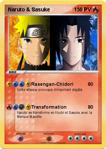 Pokemon Naruto & Sasuke