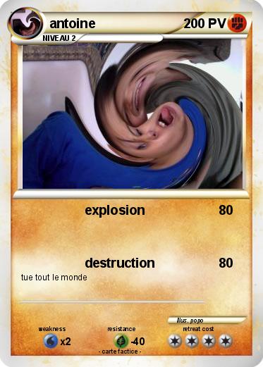 Pokemon antoine