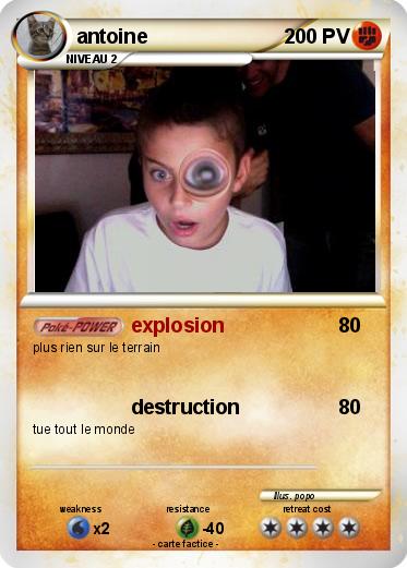 Pokemon antoine