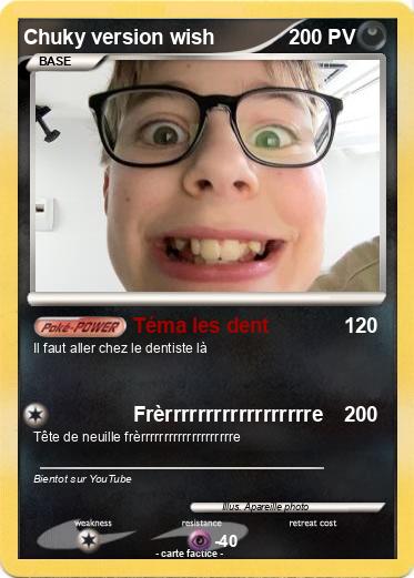 Pokemon Chuky version wish