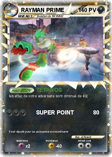 Pokemon RAYMAN PRIME