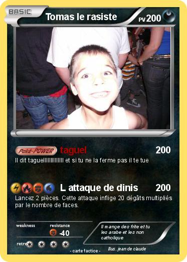 Pokemon Tomas le rasiste