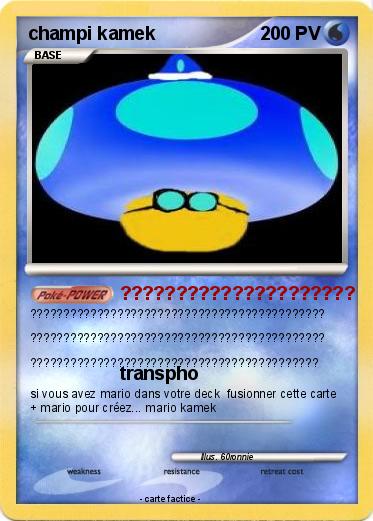 Pokemon champi kamek