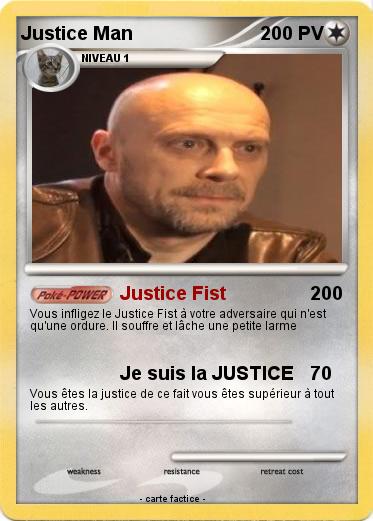 Pokemon Justice Man