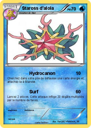 Pokemon Staross d'alola